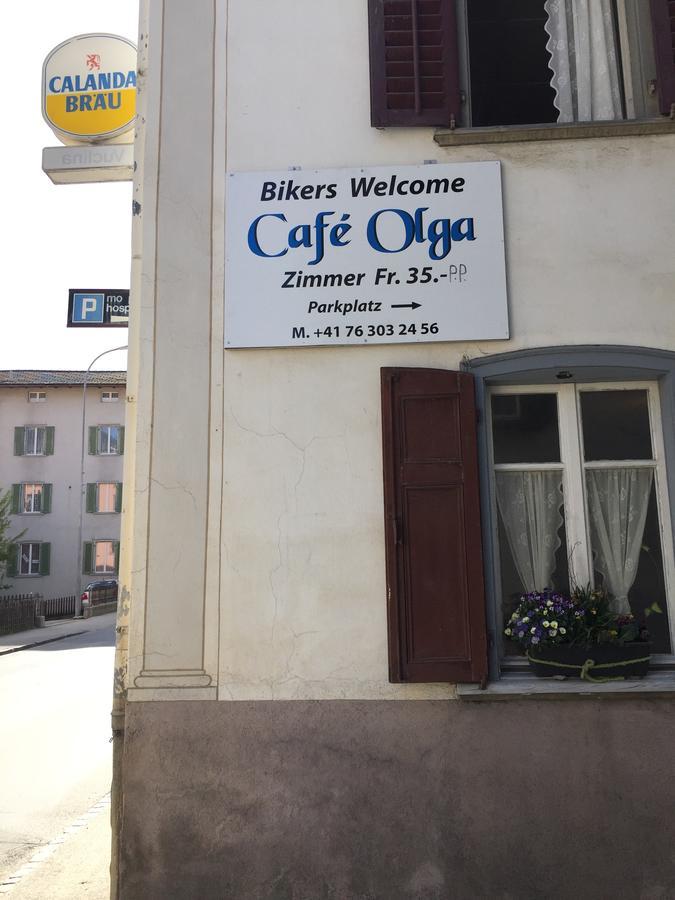 לינה וארוחת בוקר Trun Cafe Olga מראה חיצוני תמונה